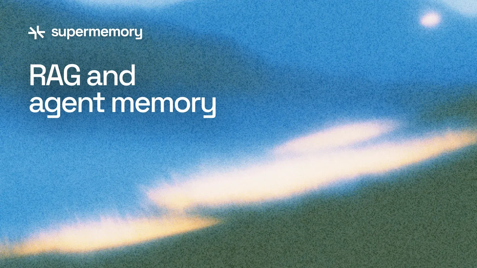 RAG vs Agent Memory: What Each Does and When to Combine Them