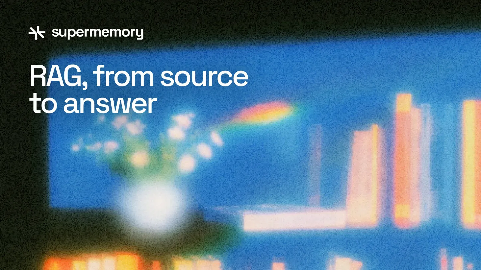 What Is RAG? Follow One Question from Source to Answer