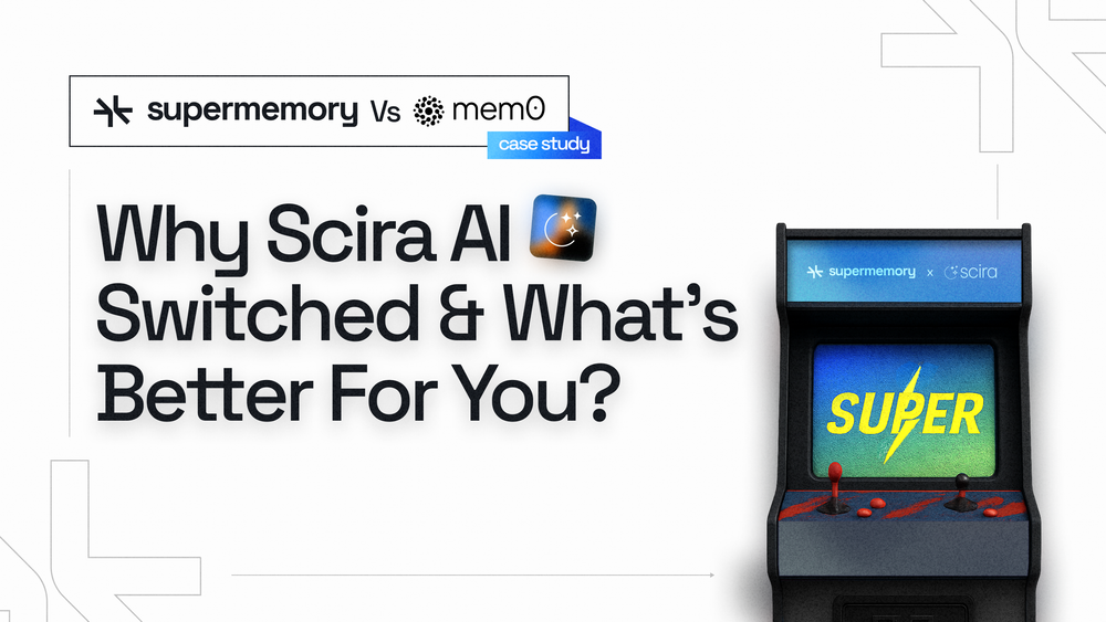 Mem0 vs supermemory: Why Scira AI Switched And What's Better For You?