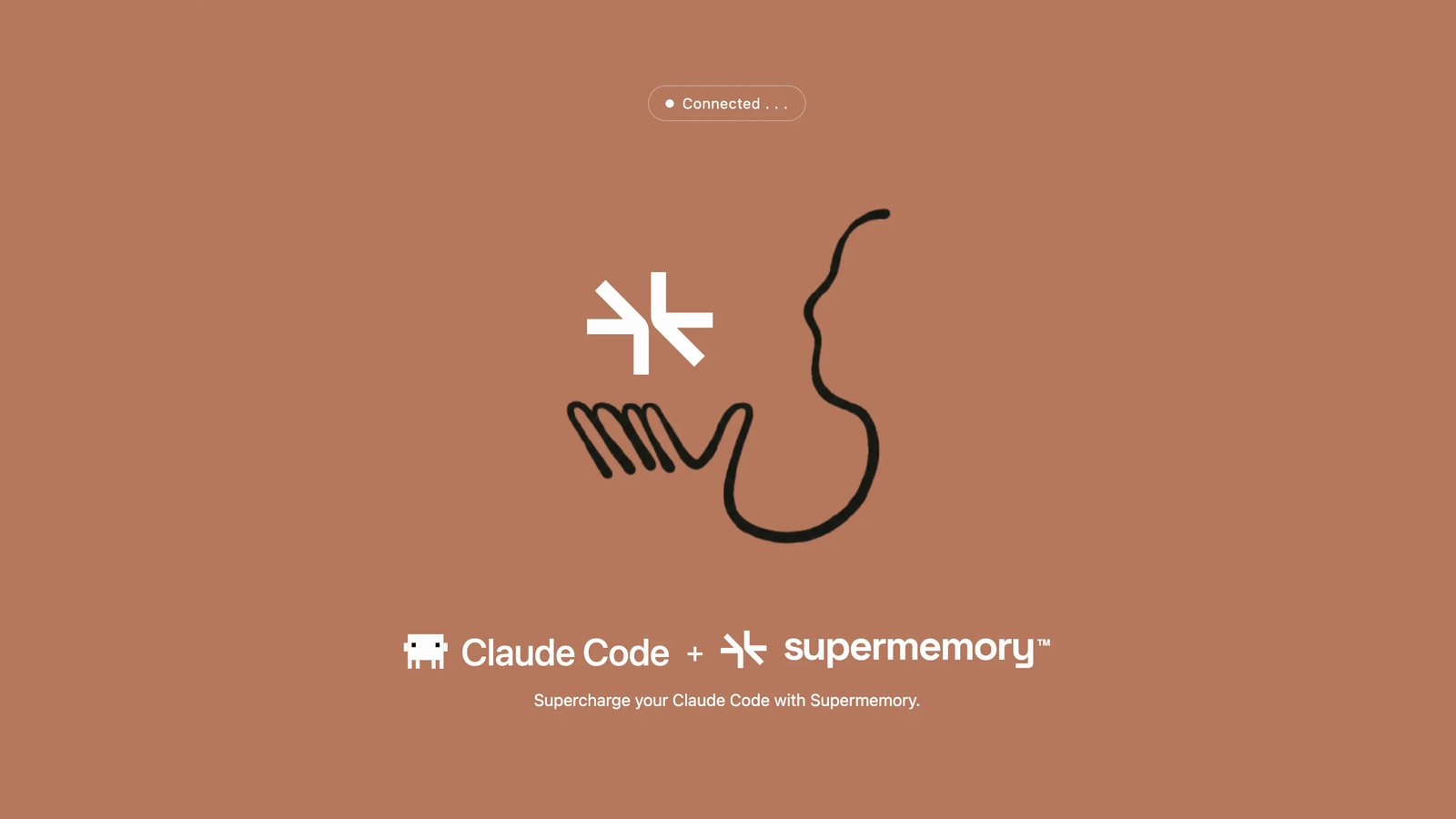 Claude Code connected to Supermemory.